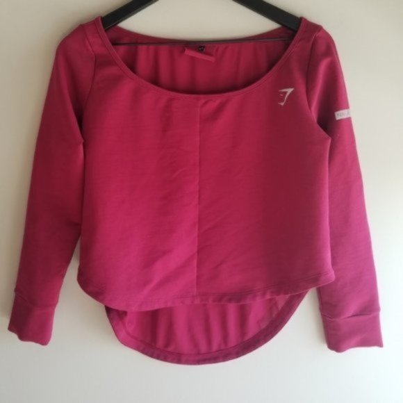 Gymshark Tops - NIKKI BLACKKETTER Studio Jumper | Beet Red | M